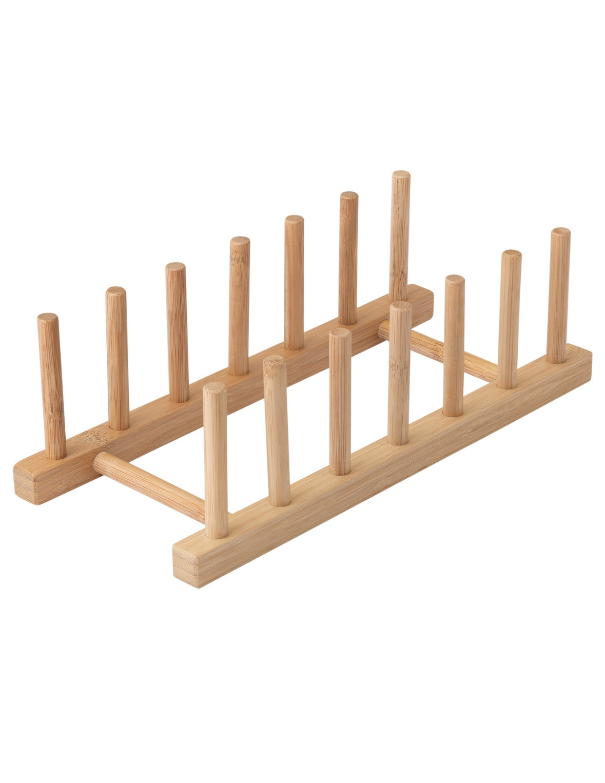 Plate holder bamboo